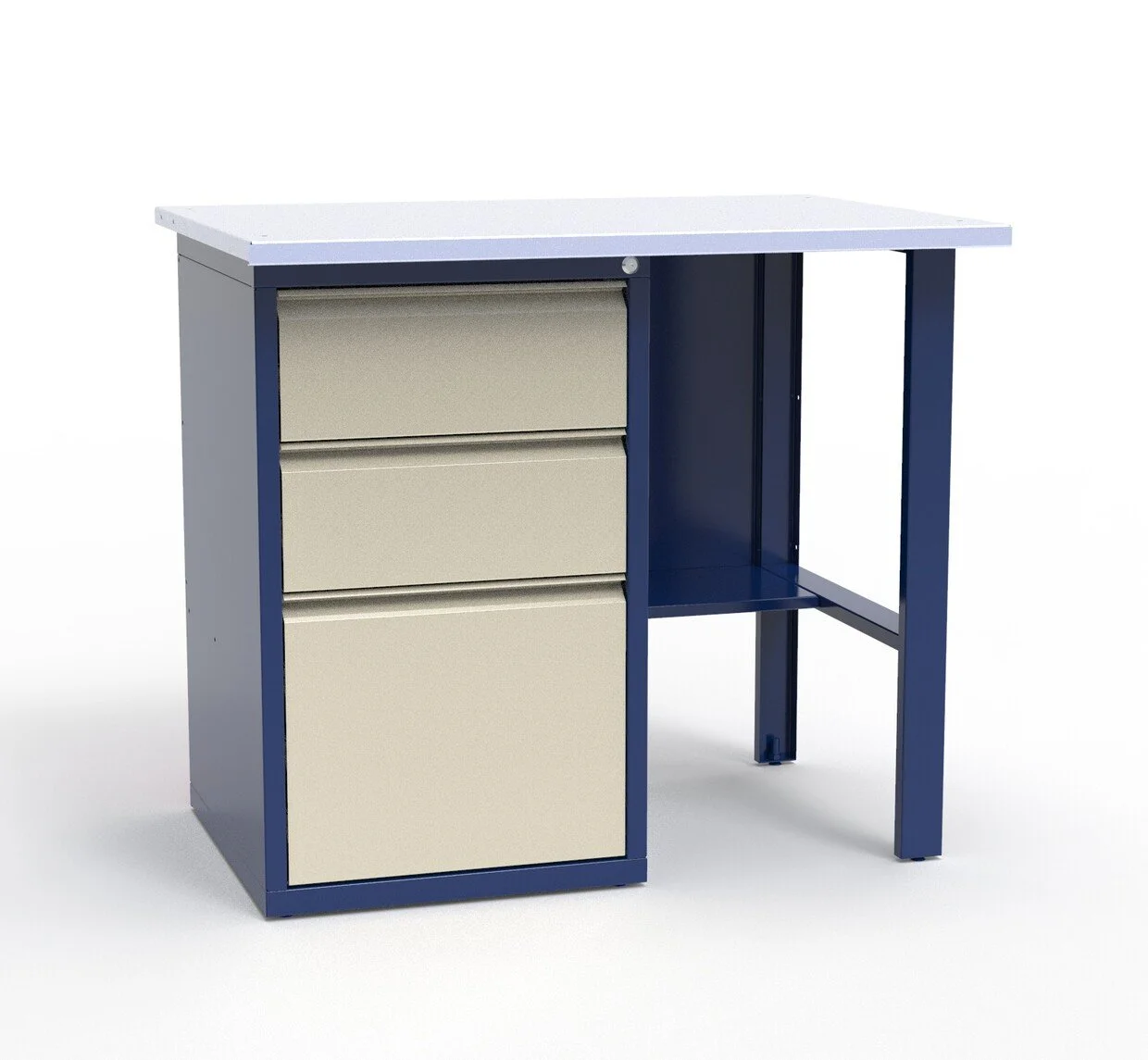 Верстак слесарный однотумбовый СВ-1Т.03.00.10