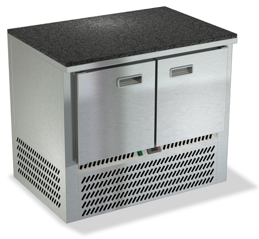 Морозильный стол нижний агрегат столешница камень без борта СПН/М-322/22-1407 (1485x700x850 мм)