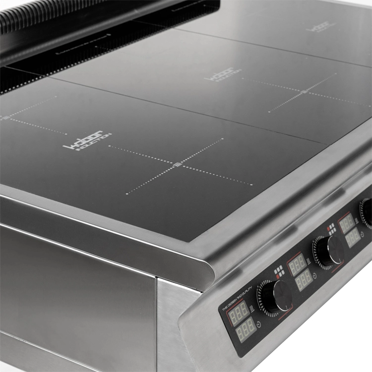 Плита индукционная настольная 6 конфорок Кобор I7-6T