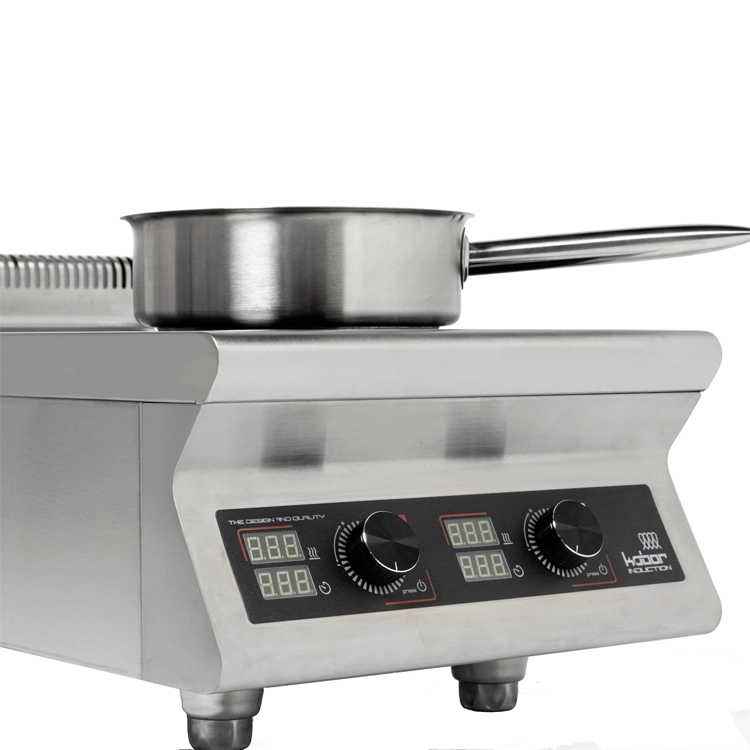 Плита индукционная настольная 2 конфорки Кобор I7-2T