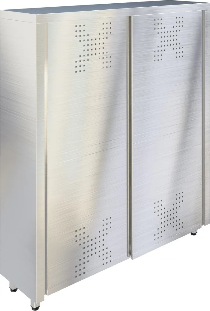 Фото - шкаф кухонный для хлеба двери купе restoinox шккх-12/5 1200x500x1700 мм