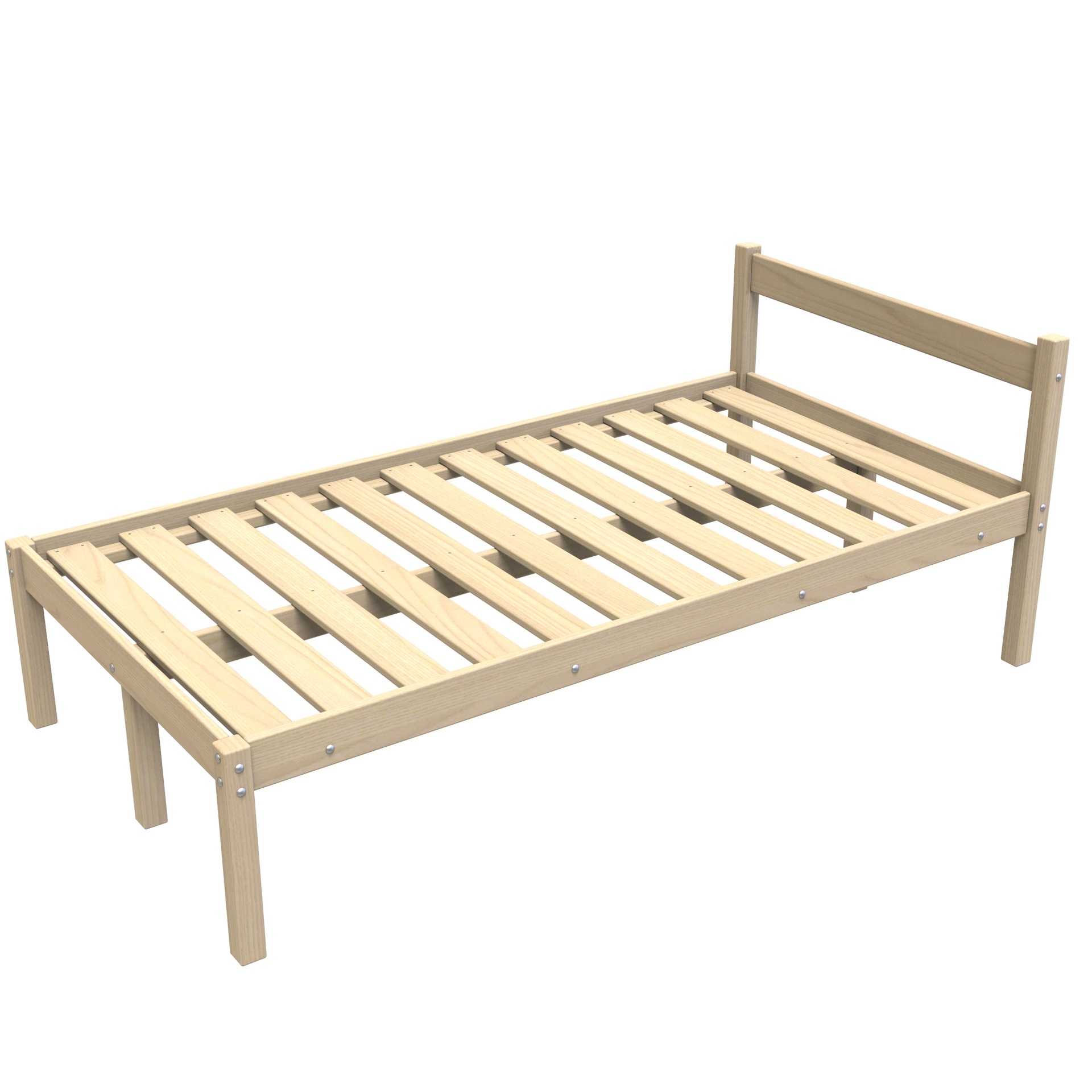 Кровать деревянная КД/1/200х120