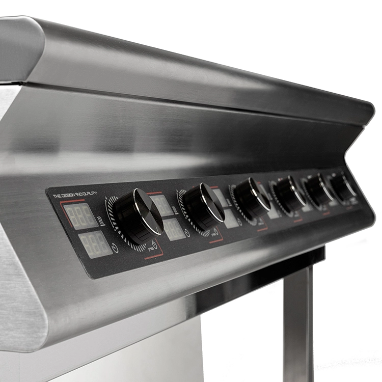 Плита индукционная на полузакрытой подставке 6 конфорок Кобор I7-6S1