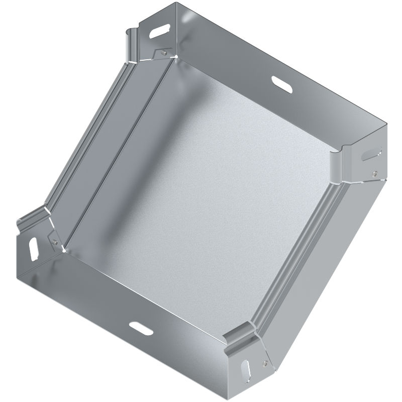 Угол вертикальный внутренний лестничный 90' 80х500 мм, толщина 1,2 мм, сендзимир