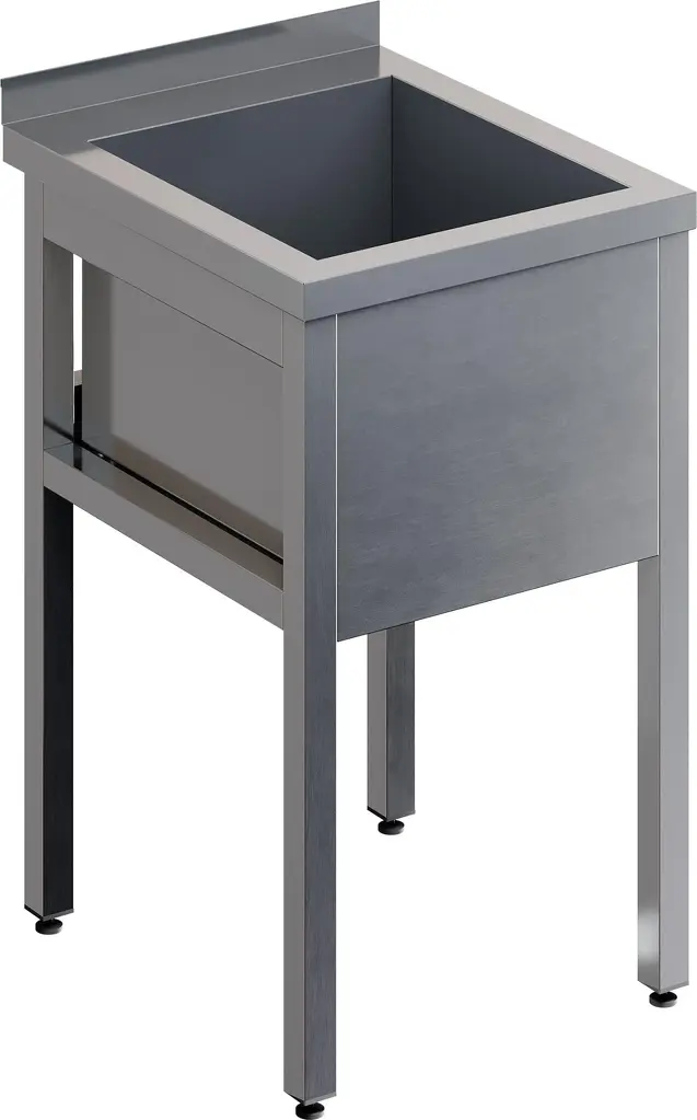 Ванна односекционная с бортом RESTOINOX ВМС-1/7-Б