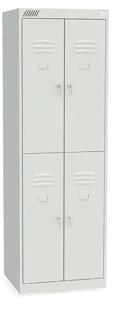 Фото - металлический шкаф для одежды шрк 24-600