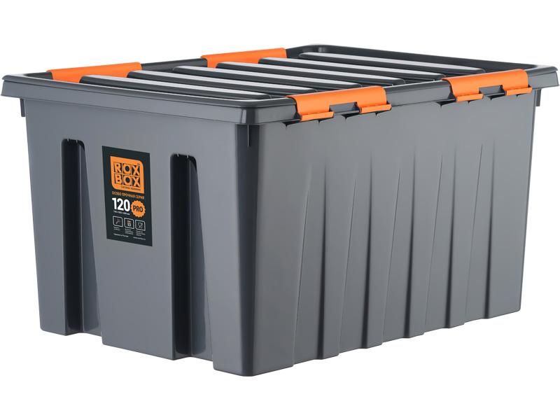 Ящик сплошной Rox Box PRO 120 740x565x400 мм Полипропилен (PP) 167.24 л