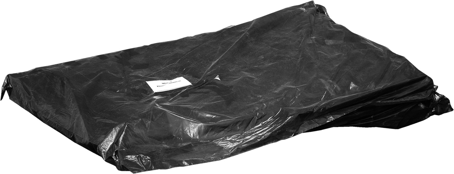 Пакет для мусора на 140-240 литров в брикете (120х140 50 мкм) черный