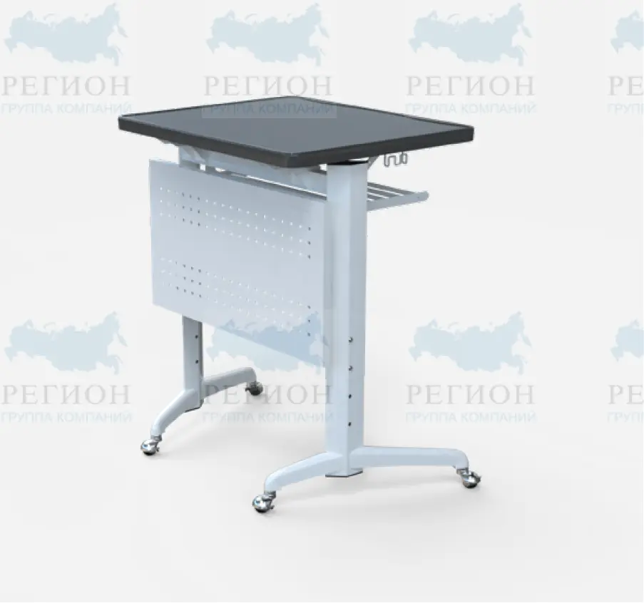 Стол ученический одноместный на роликах ОР-18