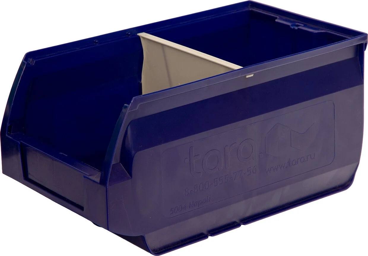 Ящик Napoli 400х230х200 PP черный антистатичный 5004 ESD