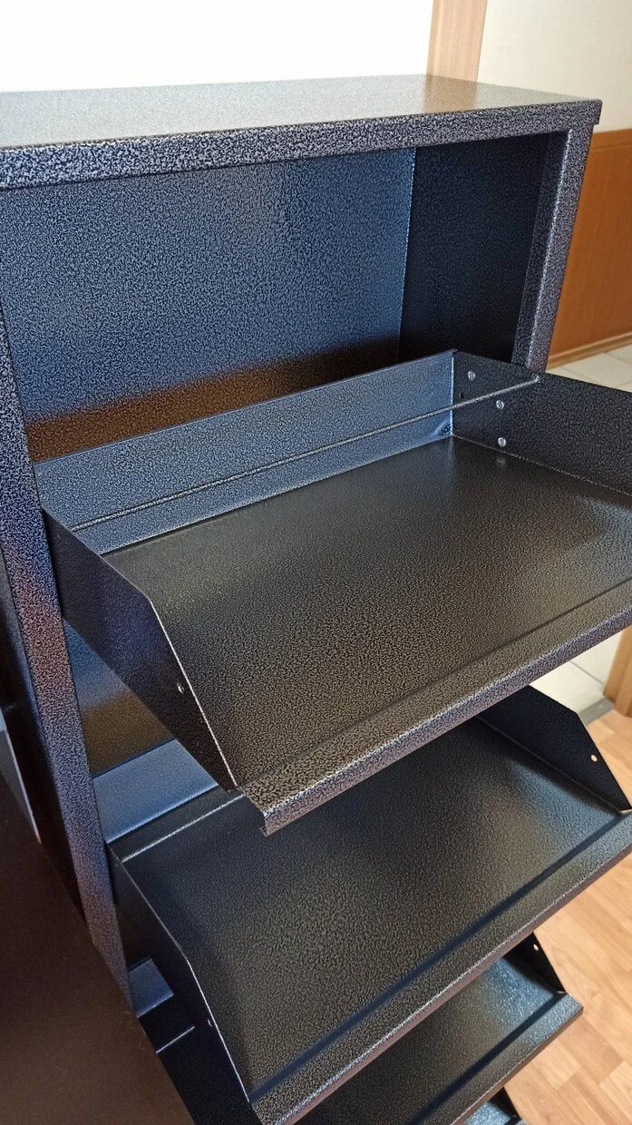 Фото - шкаф металлический для обуви об-5 серебряный антик