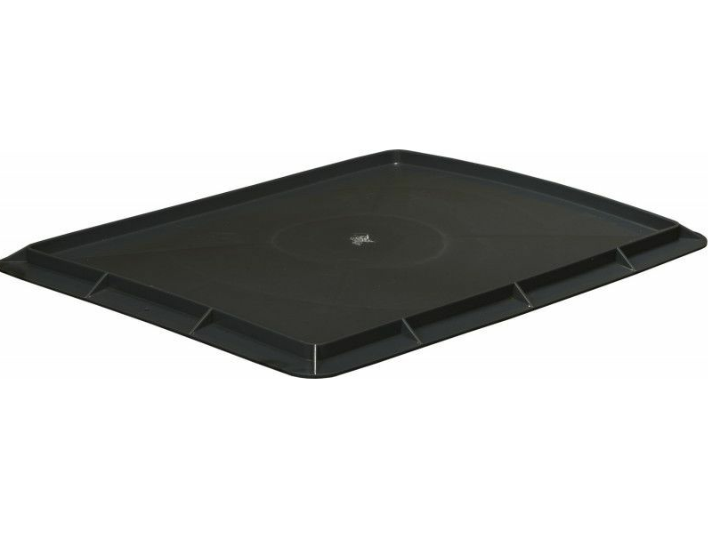 Крышка для сырк-творож. ящика черная 306-1 532x400x27 мм Полиэтилен низкого давления (HDPE) 5.75 л