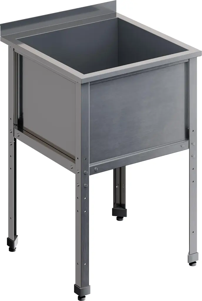 Ванна односекционная с бортом RESTOINOX ВМС-1/7-Б-ЭК