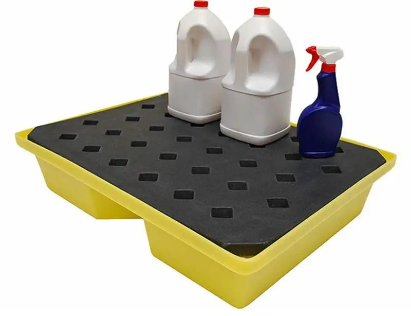 Емкость ПдО 40 (800х605х170) с решеткой на 40 литров