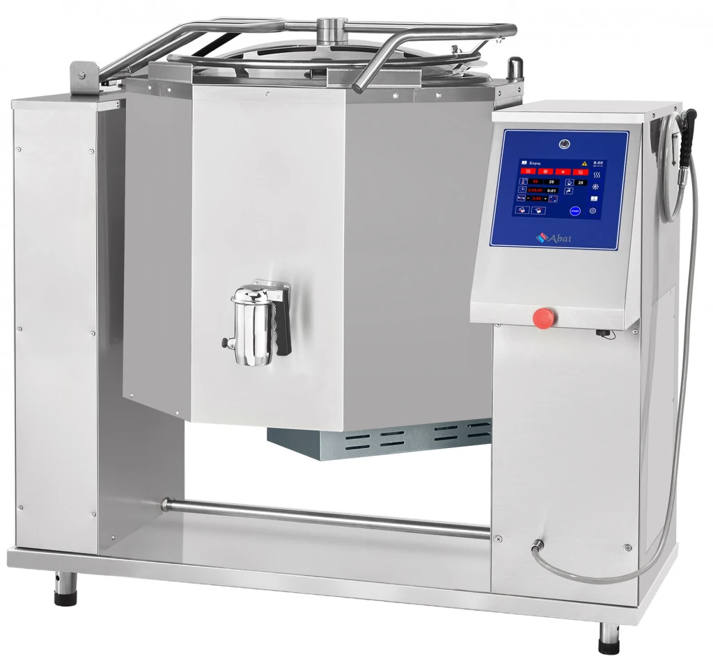 Котел пищеварочный КПЭМ-160-ОМП со сливным краном