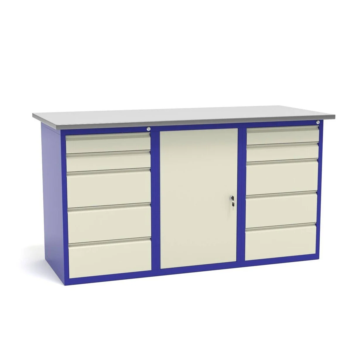 Верстак слесарный трехтумбовый СВ-3Т.05.01.05.16